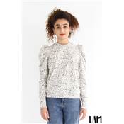 PATRON COUTURE FEMME - I AM LION - SWEATSHIRT MANCHES BALLON - 36/46