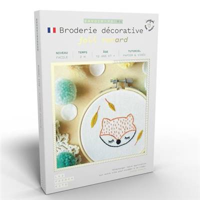 FRENCH KITS - BRODERIE DÉCORATIVE - JOLI RENARD