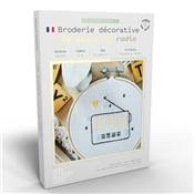 FRENCH KITS - BRODERIE DÉCORATIVE - LE POSTE DE RADIO