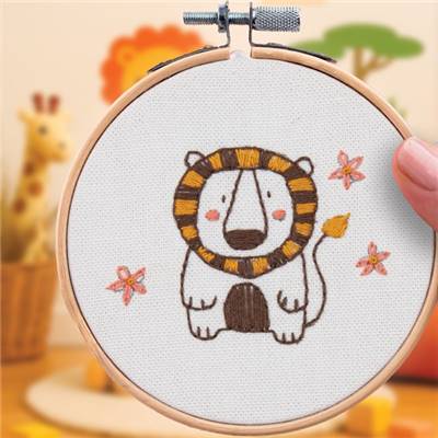 FRENCH'KITS - BRODERIE DCORATIVE - LION