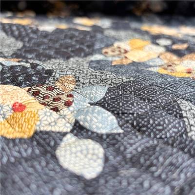 TISSU MATELASSE KURENAI 13100-3A - COTON-POLYESTER  - 110 CM 