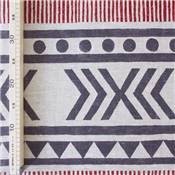 TISSU DJEMBE 100% LIN - 150 CM 