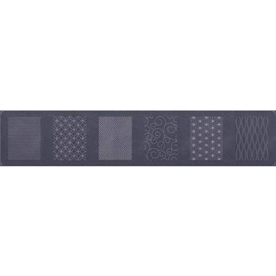 LOT DE 3 KITS OLYMPUS TISSU SASHIKO IMPRIME POUR RAPIECAGE - BLEU
