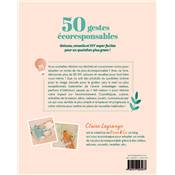 50 GESTES ECORESPONSABLES ASTUCES CONSEILS & DIY SUPER FACILES