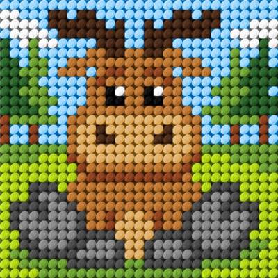 KIT DEMI-POINT ENFANT 10,5 X 10,5 CM - LE CERF