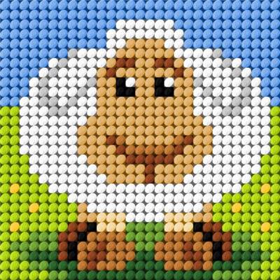 KIT DEMI-POINT ENFANT 10,5 X 10,5 CM - LE MOUTON