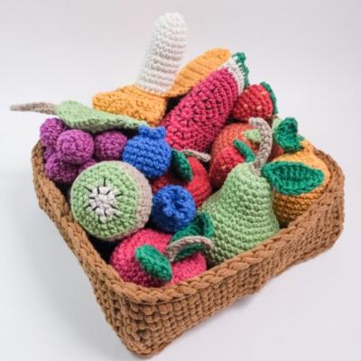 KIT MULTI FRUITS AMIGURUMIS - FRUIT SET MONTE