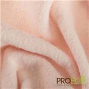 POLAIRE STRETCH EN COTON BIOLOGIQUE ProECO® - 135 CM - ROSE