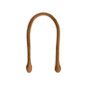 POIGNÉE DE SAC EN CUIR MUUD - BIBI - WHISKY