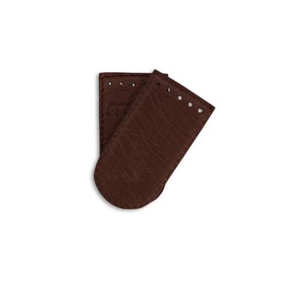 FERMOIR MAGNETIQUE EN CUIR A COUDRE MUUD - DEDE - RICH BROWN