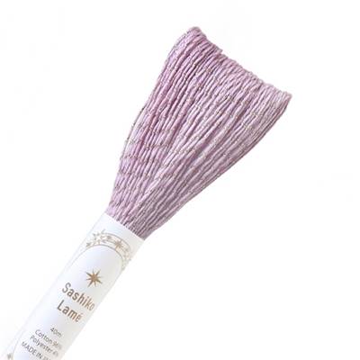 FIL SASHIKO LAME COL SL15 - PARME DORE - LOT 6 ECH. DE 40M