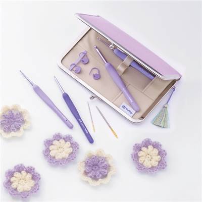 SET CROCHETS ETIMO MURASAKI MANCHES ERGONOMIQUES - TULIP