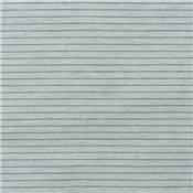 FLANELLE COTON BIO - 150 CM - RAYURES CHARBON FOND GRIS 