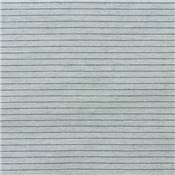 FLANELLE COTON BIO - 150 CM - RAYURES CHARBON FOND GRIS 