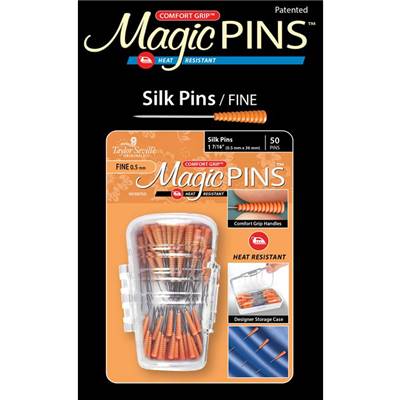 EPINGLES A SOIE "FINE" MAGIC PINS - BOITE DE 50 - TAYLOR SEVILLE