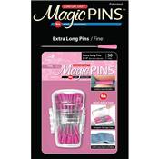 EPINGLES EXTRA LONGUES "FINE" MAGIC PINS - BOITE DE 50 