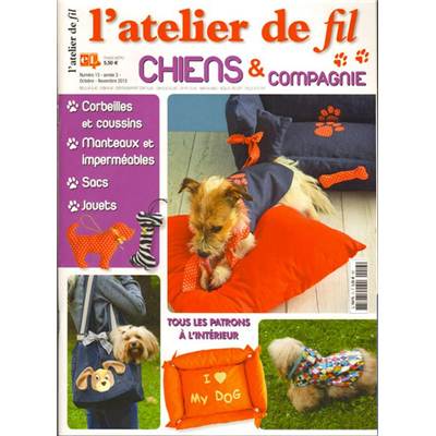L'ATELIER DE FIL N°13 - CHIENS ET COMPAGNIE 