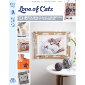 LIVRET DIAMOND DOTZ FREE STYLE EN ANGLAIS - LOVE OF CATS