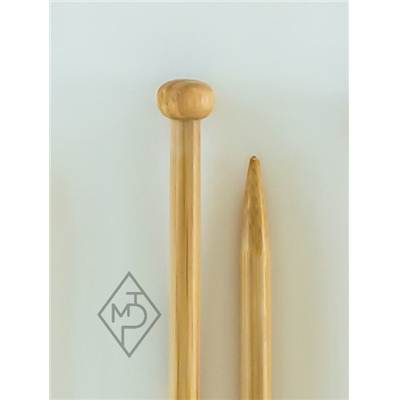 AIGUILLES A TRICOTER BAMBOU 35CM N°7.5 ETUI DE 2