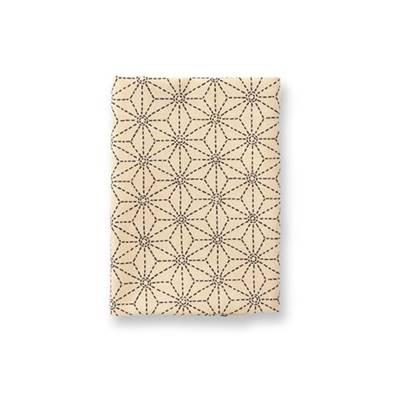 COUPON TISSU 50X55 JAP GRAND GEO ECRU