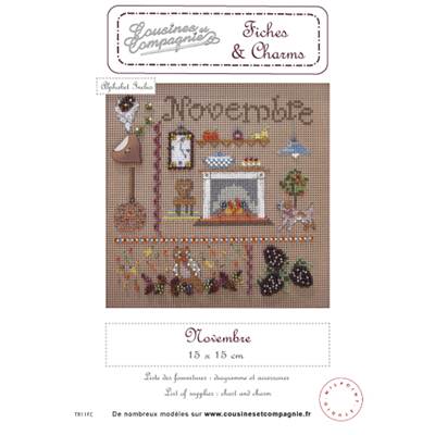 NOVEMBRE - SEMI-KIT FICHES & CHARMS