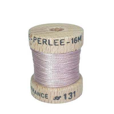 SOIE PERLEE - COL 131 - BOBINE BOIS DE 16 METRES