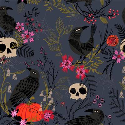 TISSU DASHWOOD STUDIO - FOREST WHISPERS 2271 - COTON - 110 CM