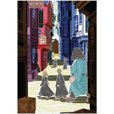 KIT BRODERIE DIAMANT HARRY POTTER - DIAGON ALLEY