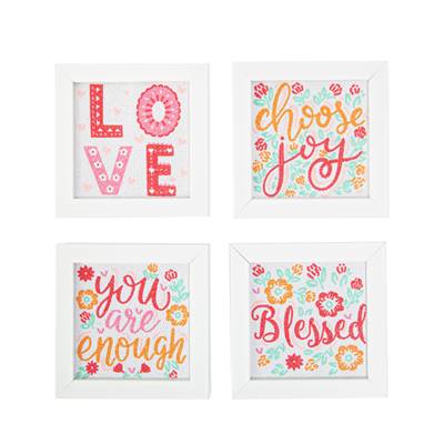 KIT BRODERIE DIAMANT MINI DOTZ - LOVE BLESSINGS - PACK 4 DESSINS