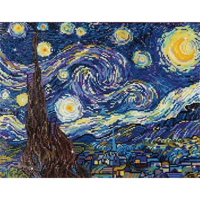 KIT BRODERIE DIAMANT - LA NUIT ETOILEE - VAN GOGH