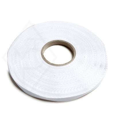 DROIT-FIL COTON THERMOCOLLANT 10MM -BOBINE DE 50M - BLANC - TEXTICAP