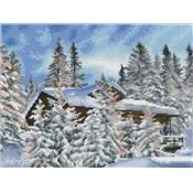 KIT BRODERIE DIAMANT SQUARES - REFUGE ALPESTRE