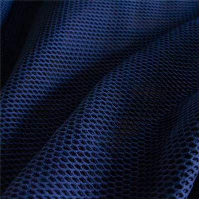 TISSU FILET OU MESH COTON BIO - BLEU MARINE - 165 CM 