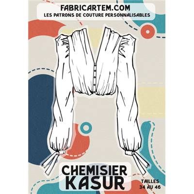 PATRON COUTURE FABRICARTEM - CHEMISIER KASUR