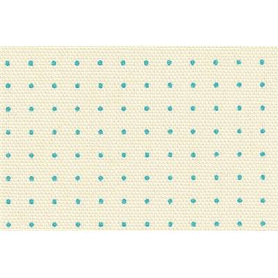 TISSU SASHIKO IMPRIME - 110 CM - COTON - MINI 5 M - COL 14 ECRU