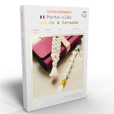 FRENCH'KITS - MACRAME - PORTE CLÉS - NŒUD & TORSADE