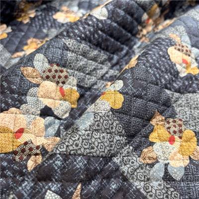 TISSU MATELASSE KURENAI 13100-3A - COTON-POLYESTER  - 110 CM 