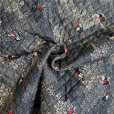 TISSU MATELASSE KURENAI 33780-32A - COTON-POLYESTER  - 110 CM 