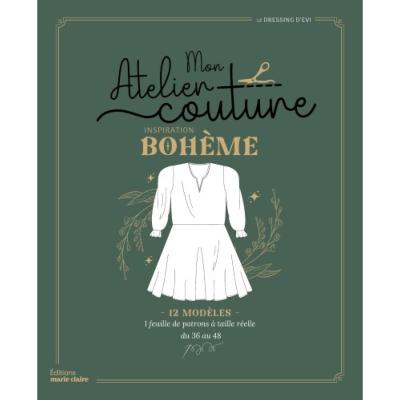 MON ATELIER COUTURE - INSPIRATION BOHEME - 12 MODELES