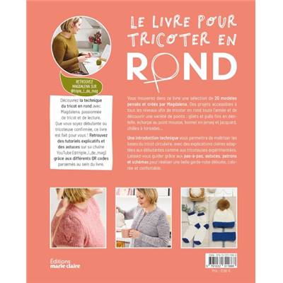 LE LIVRE POUR TRICOTER EN ROND 