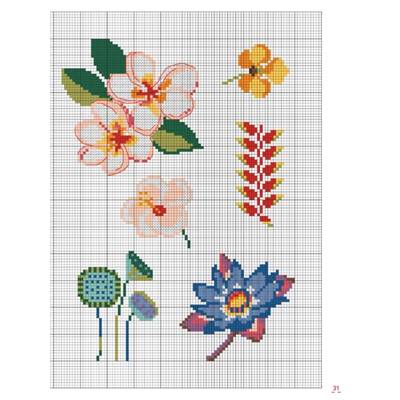 BALADE EN ASIE - 100 MODELES A BRODER