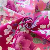 TISSU JAPONAIS NAKA FABRICS - 1400-A - 100% COTON SATINE - 110 CM