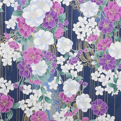 TISSU JAPONAIS NAKA FABRICS - 2900-1C - 100% COTON - 110 CM