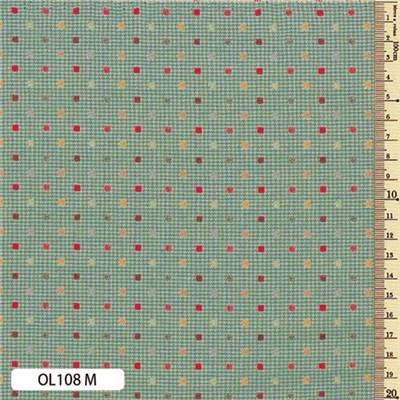 TISSU OLYMPUS SAKIZOMEMOMEN 108M - COTON TISSE TEINT - 110 CM 