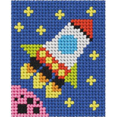 KIT DEMI POINT ENFANT 17 X 20,5 CM - LA FUSEE