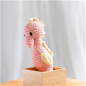 KIT AMIGURUMI HOOOKED - BUBBLES L'HIPPOCAMPE - APRICOT