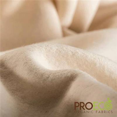 POLAIRE STRETCH EN COTON BIOLOGIQUE ProECO® - 135 CM - NATUREL