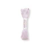 FIL SASHIKO PASTEL UNI - COL A1 - ROSE SORBET - LOT 6 ECH. DE 40 M