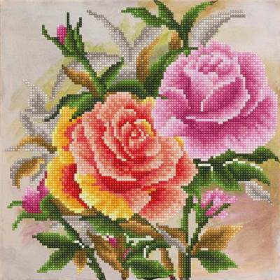 KIT BRODERIE DIAMANT - TIMELESS ROSES