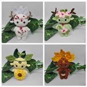 DANS LA FORET ENCHANTEE - 20 AMIGURUMIS AU CROCHET